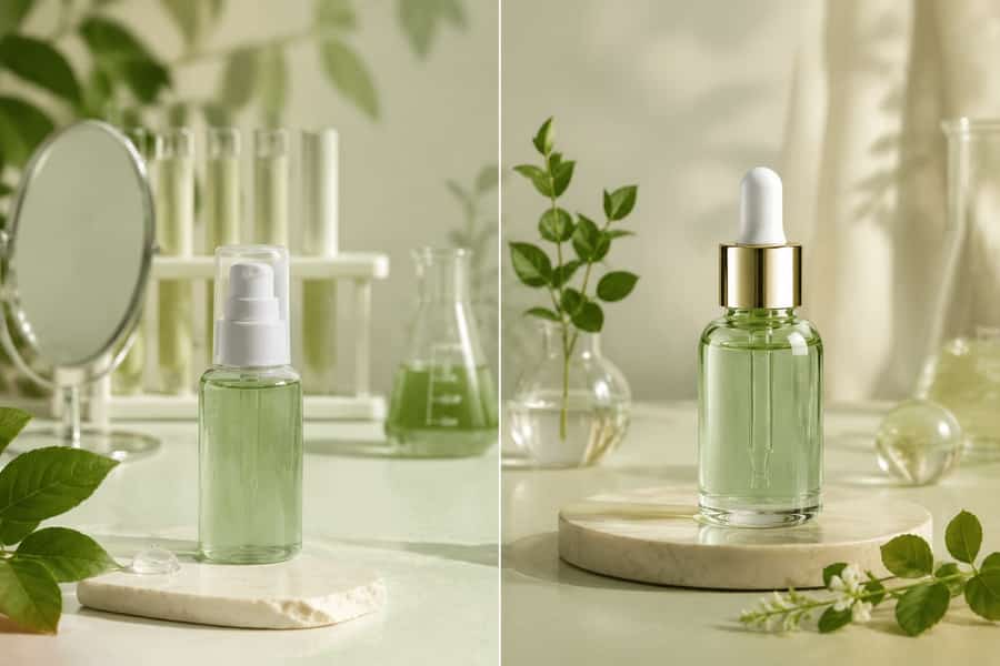 Drugstore vs Salon Serum